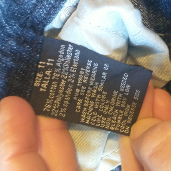 Costly girl size 11 blingy jeans with animal print! - Picture 4 of 6